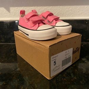 Toddler Size 5 Pink Converse Look Alike